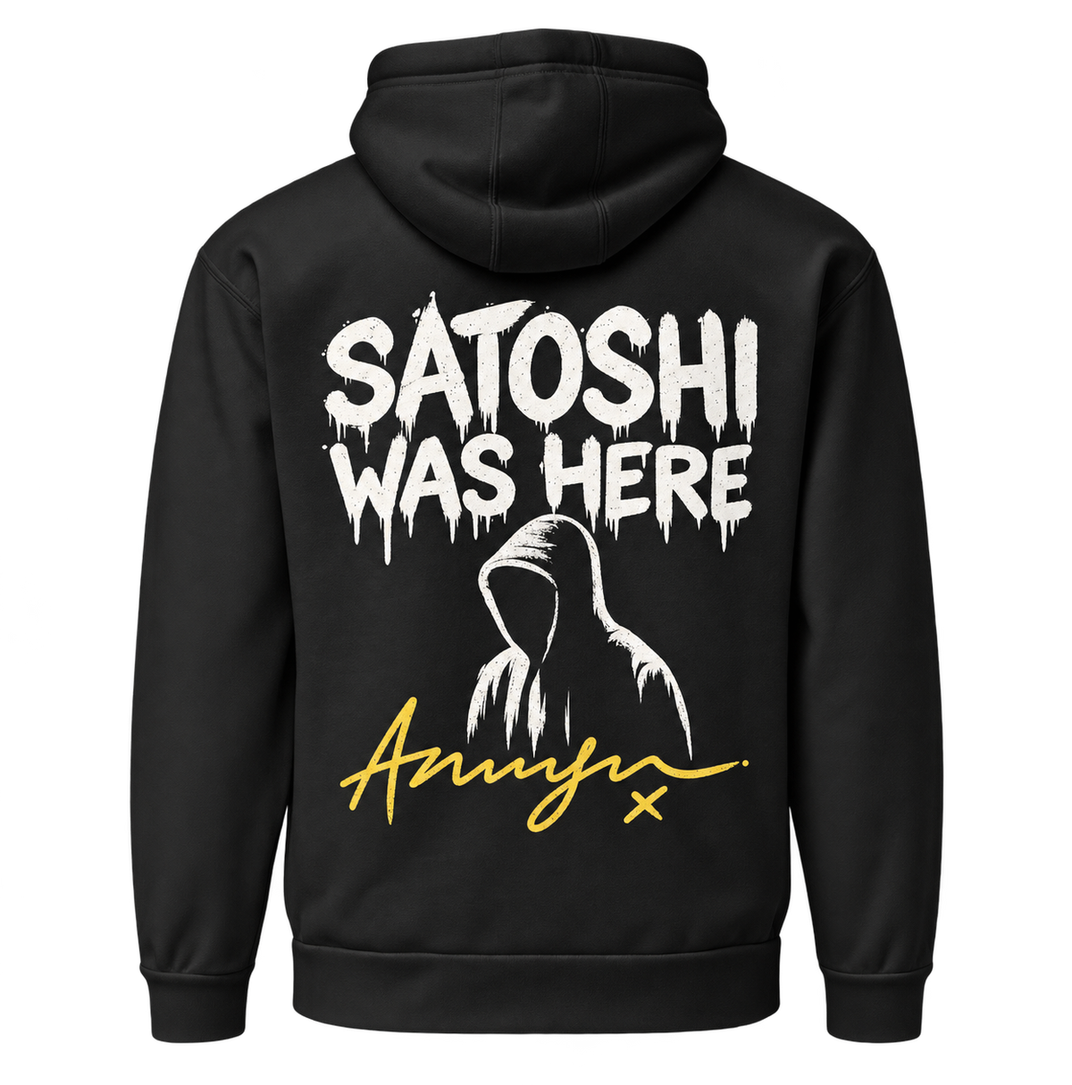 Satoshi Was Here Hoodie