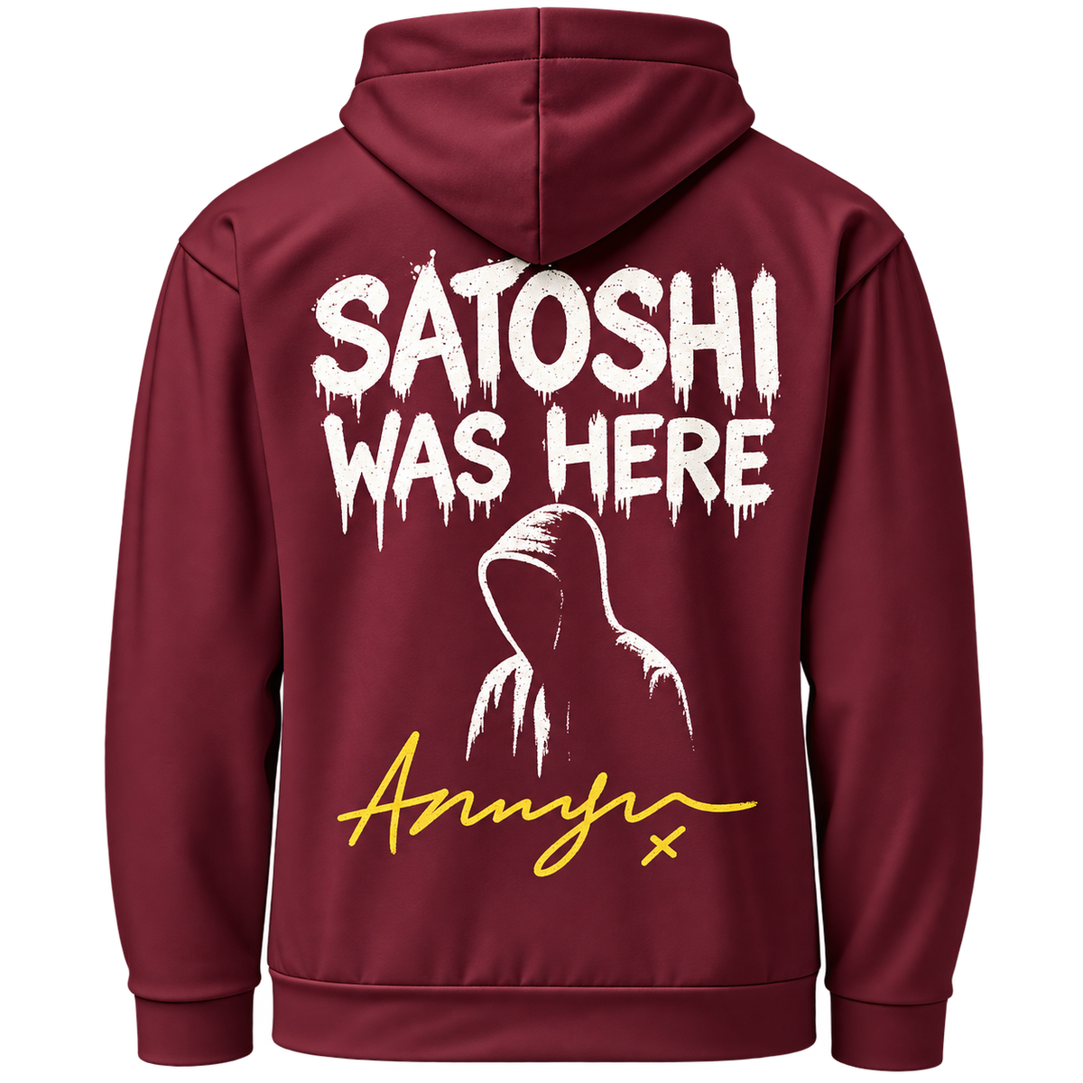 Satoshi Was Here Hoodie