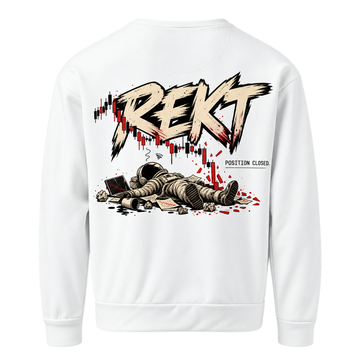 REKT Crypto Sweatshirt